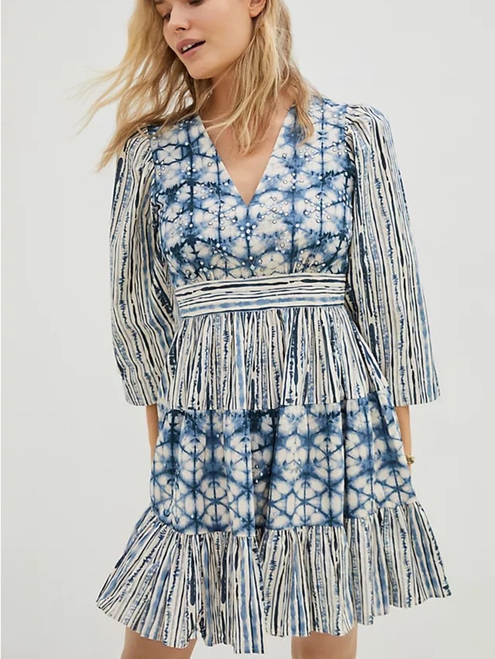 Anthropologie Not So Serious by Pallavi Mohan Behati Mini Dress
